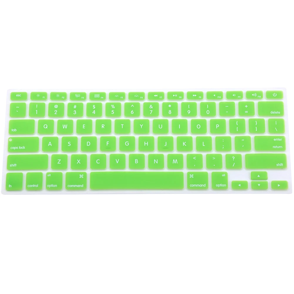 

9 Candy Colors Silicone Keyboard Skin Cover for Apple/for MacBook Pro 13 15 17 Air 13