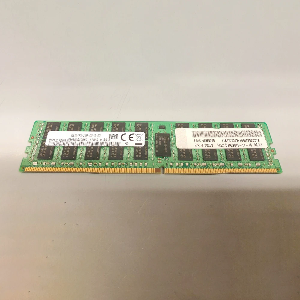 

1 PCS For IBM RAM X3650 M5 X3850 X6 46W0798 46W0796 47J0253 16GB DDR4 2133 ECC REG Server Memory High Quality Fast Ship