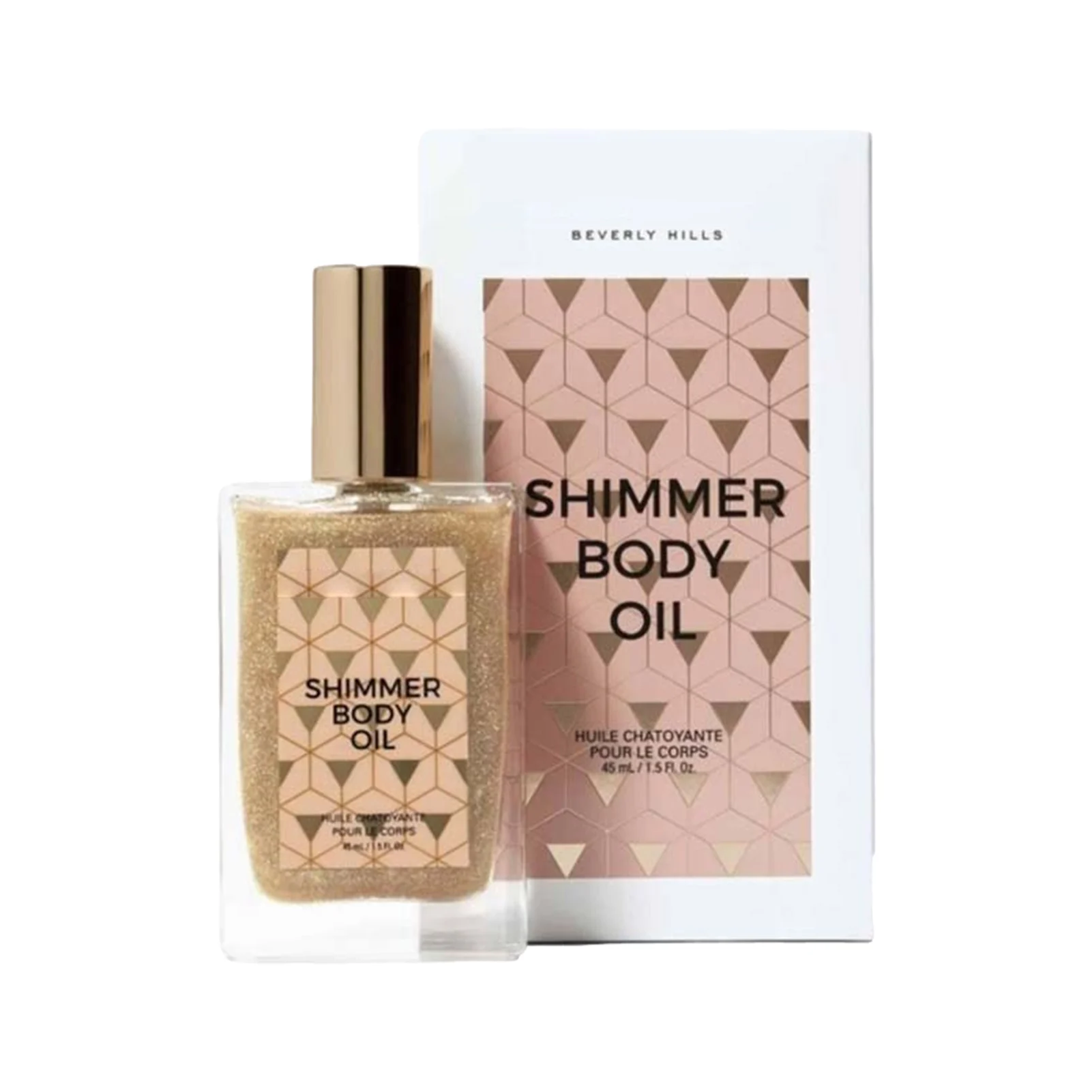 

Smooth Body Shimmer Oil Natural Bronzer Highlighting Liquid Body Highlighter Makeup Long-lasting Brighten Easy To Clean