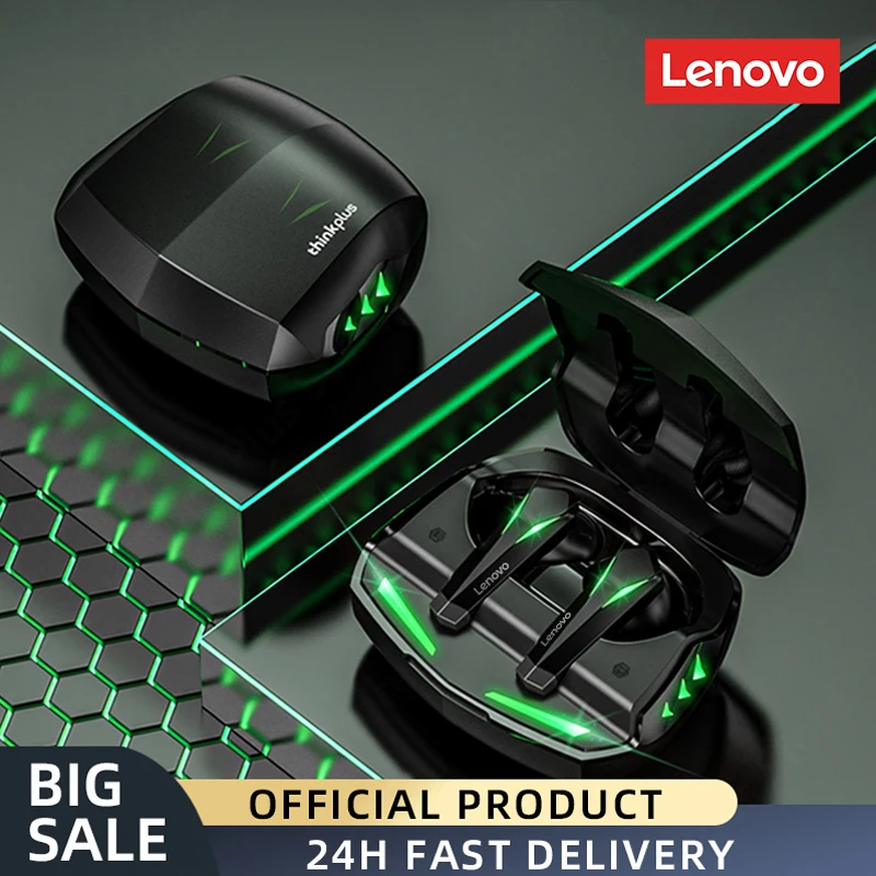 

Беспроводные bluetooth-наушники Lenovo GM1 с микрофоном и низкой задержкой