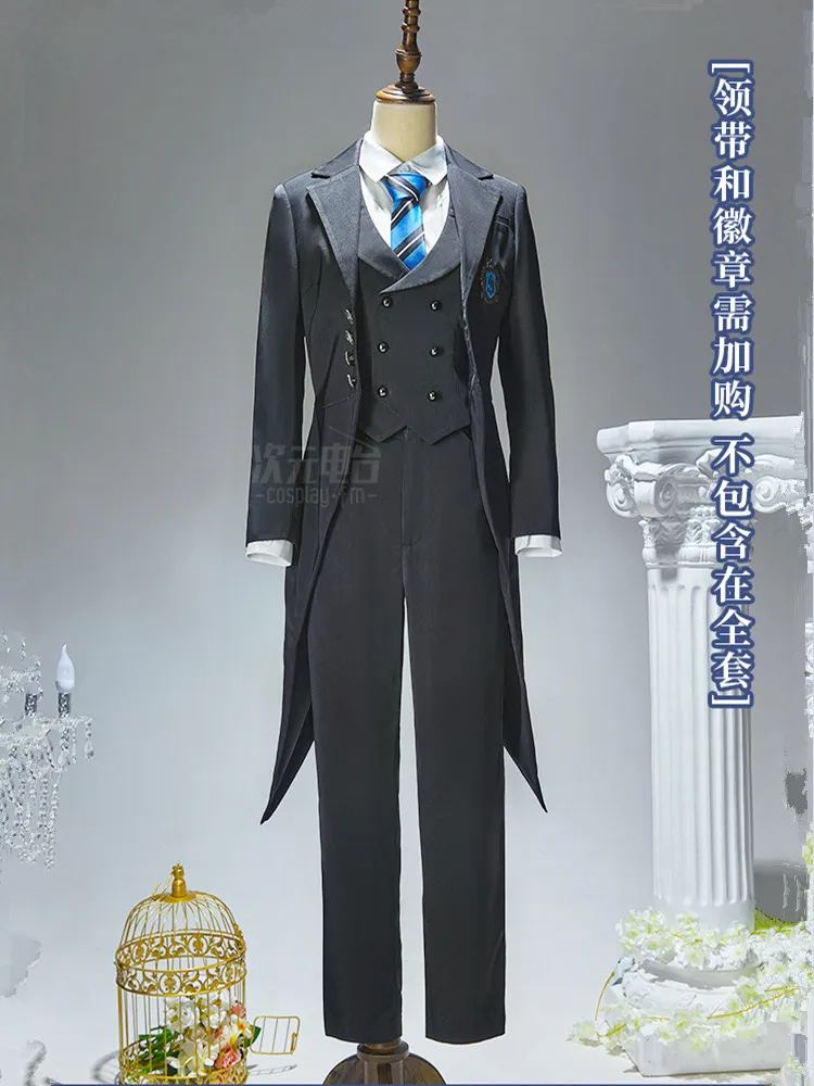 Женский костюм для ролевых игр черный Батлер