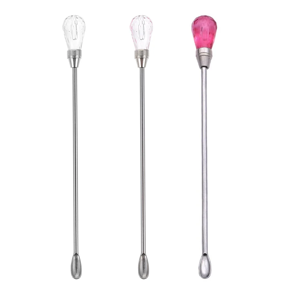 

Wax Stirring Sticks Spoon Seal Sealing Rod Stick Mixing Melt Cocktail Spoons Warmer Stamp Stirrers Stir Stirrer Melting Drink