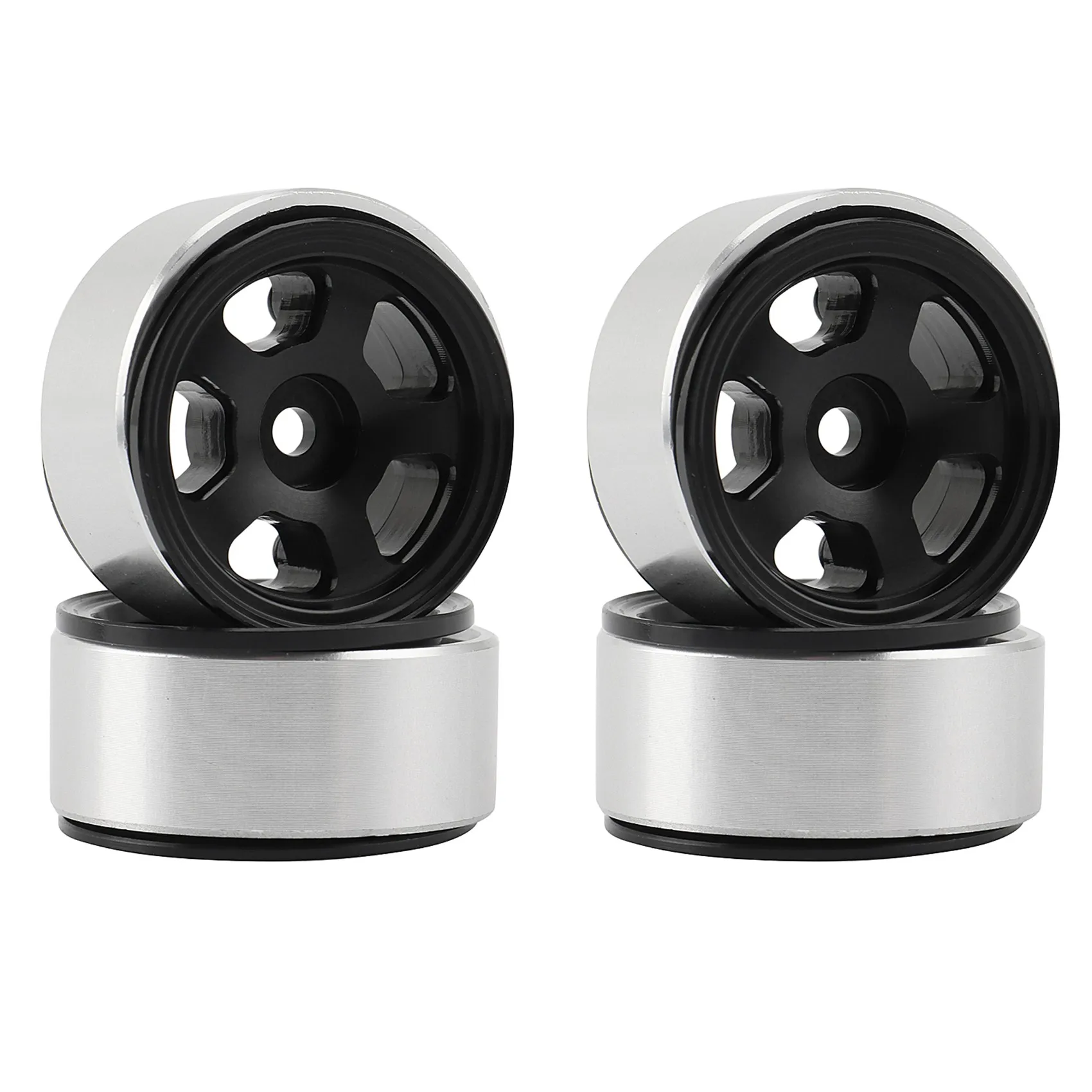 

4 шт., металлические колёсные диски на гусеничном ходу 1,0 CNC SCX24 1/24 AXI00001