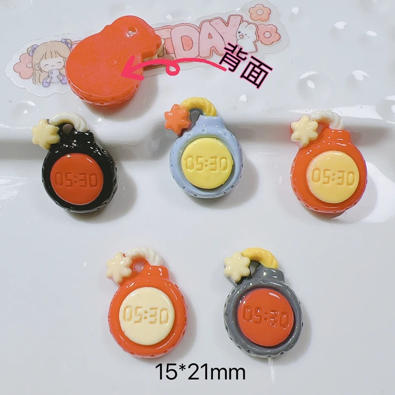 10 шт. Новинка кавайная мини мультяшная серия Time Bomb полимерная Скрапбукинг Diy