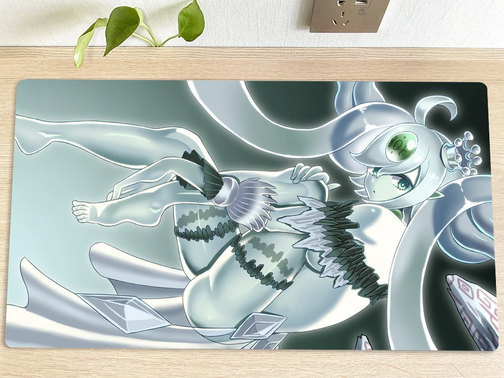 YuGiOh настольный игровой коврик Icaade Aegirine TCG CCG для торговых карточных игр мыши с