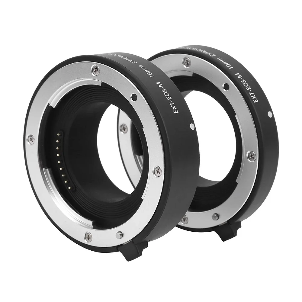 Кольцо-удлинитель Mcoplus Metal Auto Focus Macro 10 мм 16 21 для Canon EF-M EOS M M2 M3 M5 M6 M10 M50 M100 M6II M50II M200