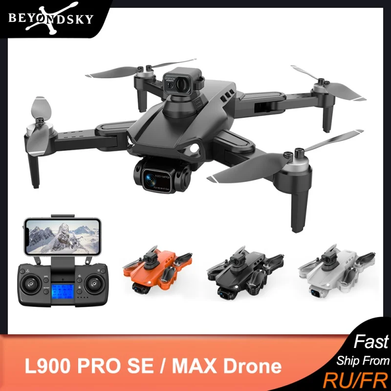 

L900 PRO SE / MAX GPS 4K Camera Obstacle Avoidance 5G WIFI FPV Brushless RC Helicopter 250g Mini Dron Drone VS KF102