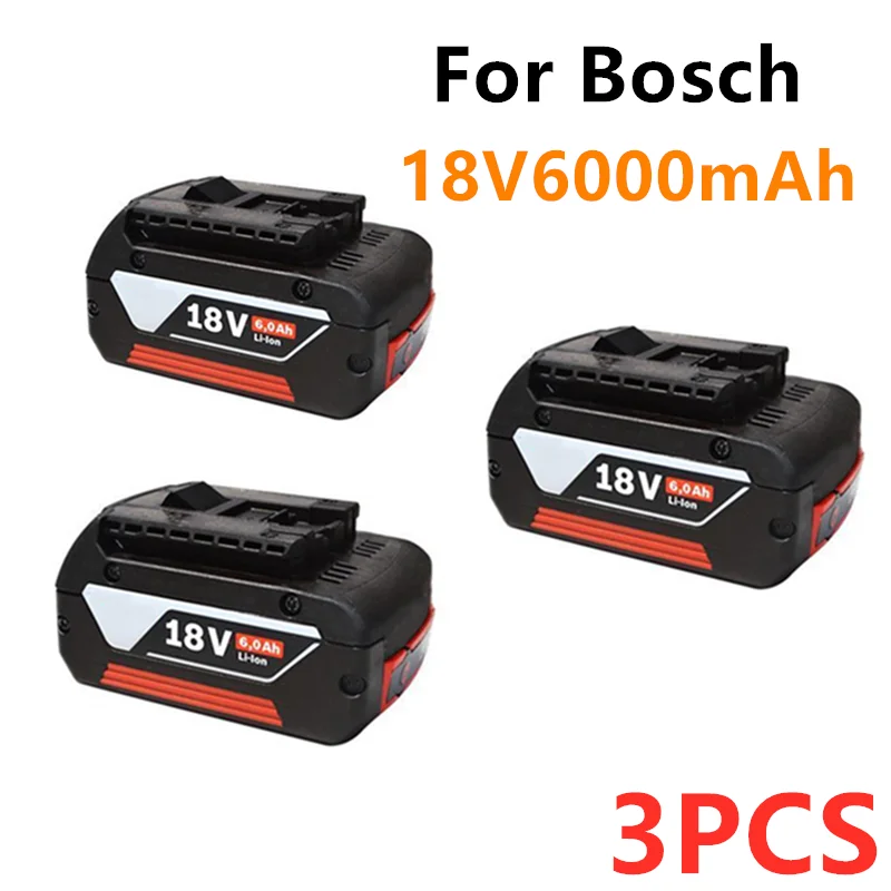 

100% Original 18V 6.0/8.0/10ah Lithium-ionen-akku für Bosch 18V 6,0 EIN Backup batterie Tragbare Ersatz BAT60