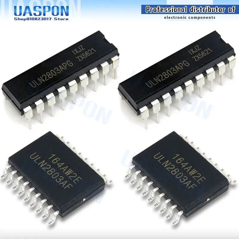 10 шт. ULN2803AFWG SOP18 ULN2803AG SOP ULN2803 SMD ULN2803A 2803AFWG SOP-18 ULN2803APG ULN2803AN DIP-18