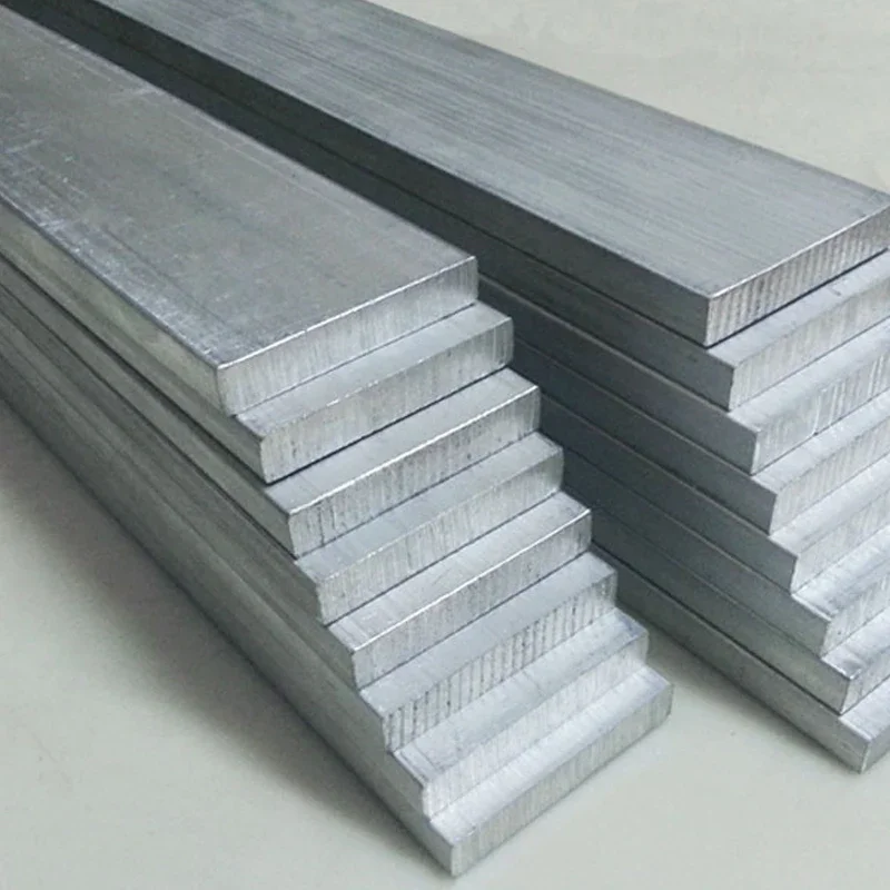 5 шт. 6061 T6 плоская стержневая пластина из алюминиевого сплава ширина 10/12/15/20/25/30 мм