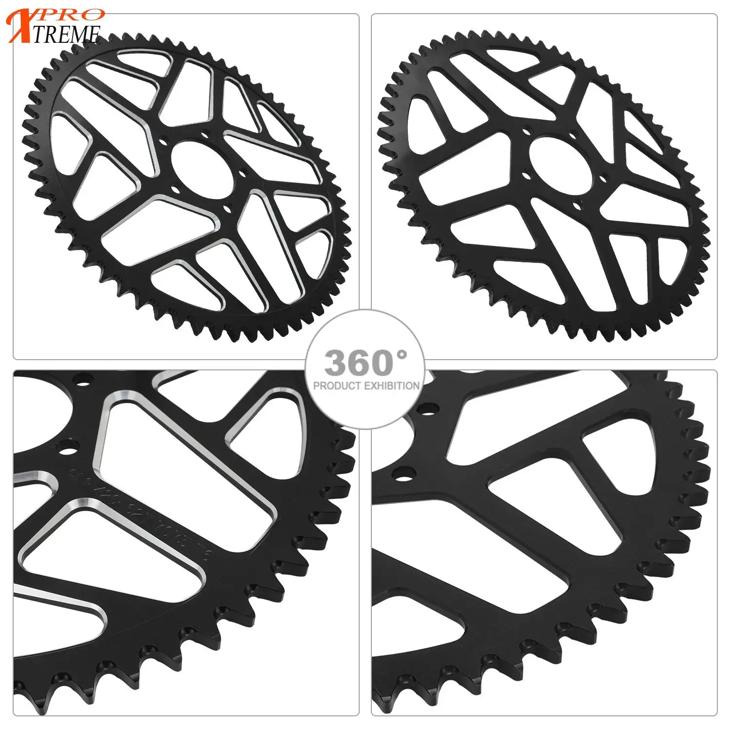 Новинка 7075 алюминиевая звездочка цепи 58T 62T для Sur-Ron светильник bee S X Segway X160 X260 Talaria