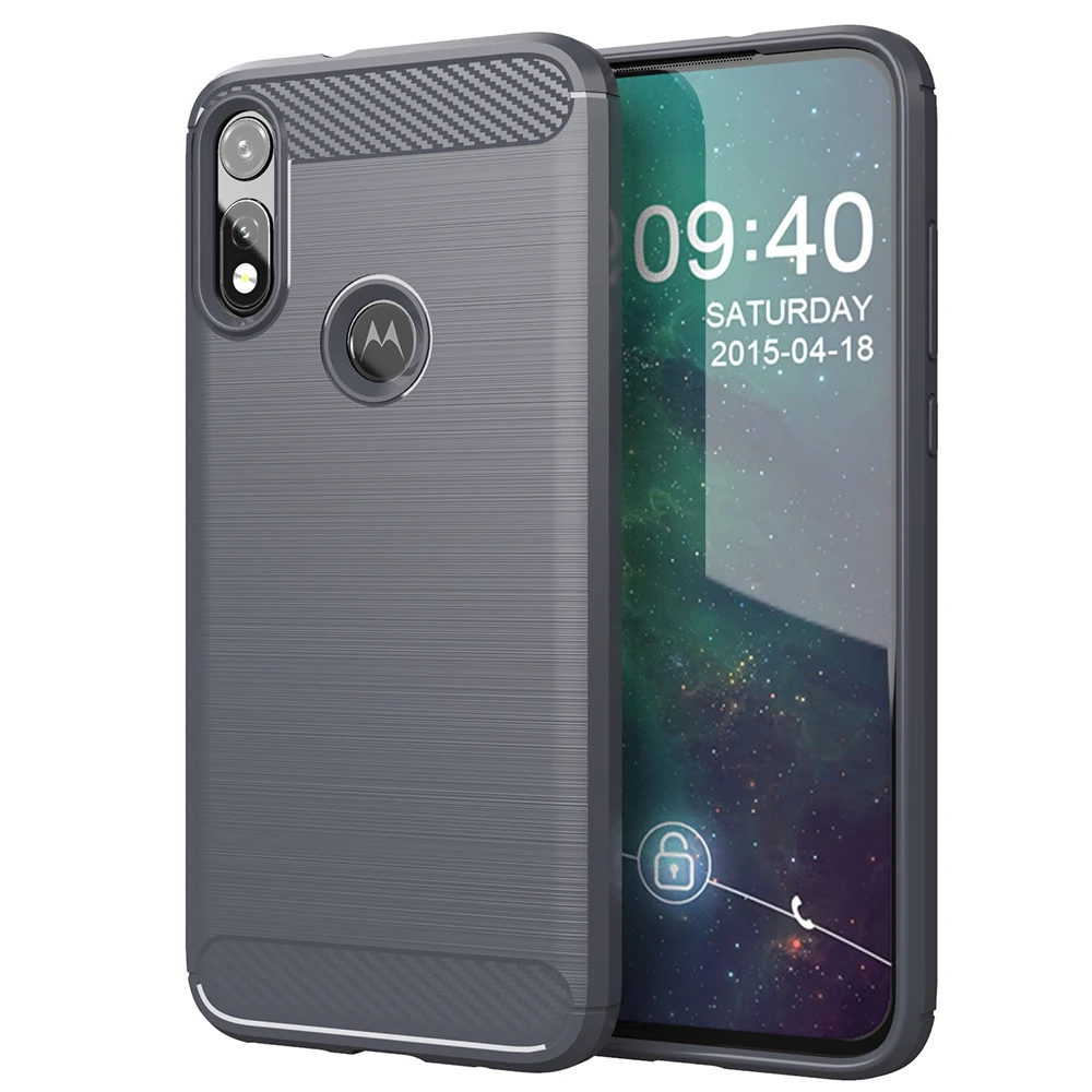 Shockproof Phone Case For Moto Edge S E7 Power E6i E6S E 2020 E6 Play E6 Plus E5 Plus E5 Cruise Luxury Soft Silicone Back Covers