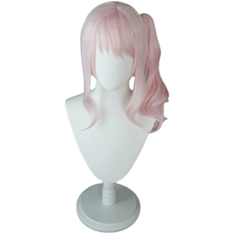 Парик для косплея Akiyama Mizuki Pink Project SEKAI красочная сцена! Термостойкие синтетические