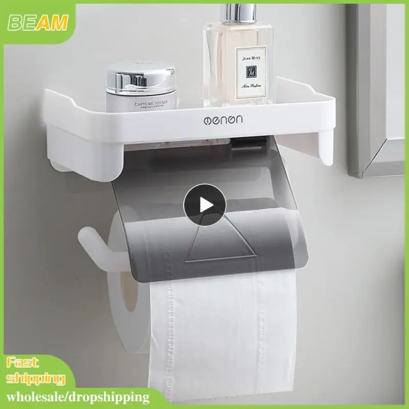 

Настенный держатель для туалетной бумаги, без сверления