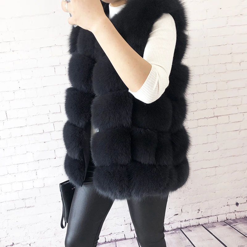 Special Offer Fur Coat Women Jacket Genuine Leather Fox Fur Thick Winter Casual No Fur Real Fur Women's Teddy Coat 0152