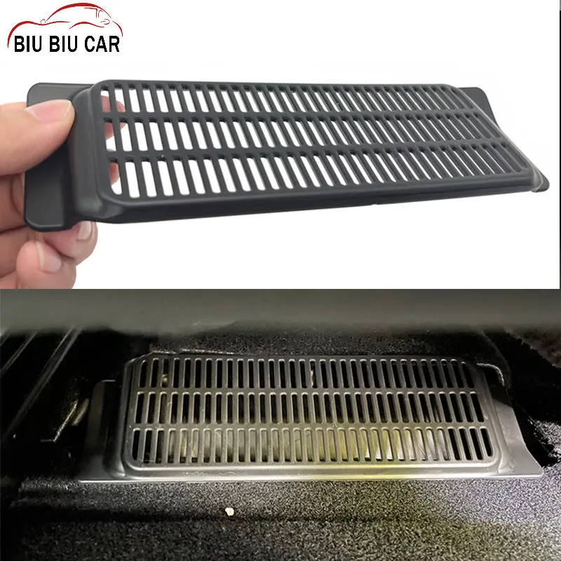 

Чехол для автомобильного воздуховыпускного отверстия под сиденьем, 2 шт., противоударный пылезащитный чехол для Tesla Model 3 2020 2021, противоударн...