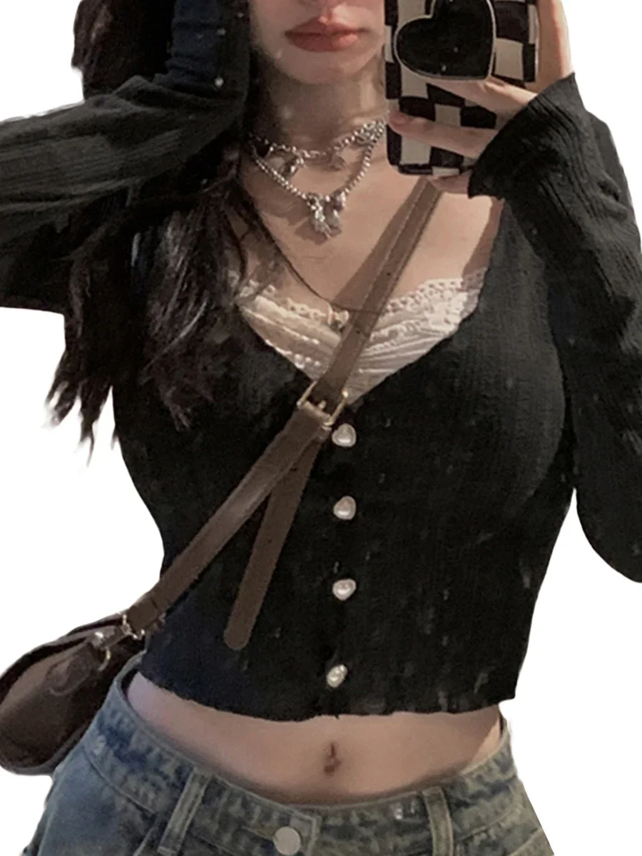 Женская винтажная кружевная футболка