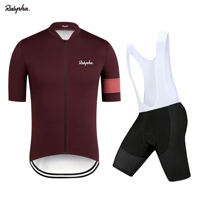 Raphaful Ropa Ciclismo Cycling Jersey Bib Shorts Set Quick Dry 19D Gel Pad Mountain Cycling Clothing Suits Outdoor Mtb Bike Wear