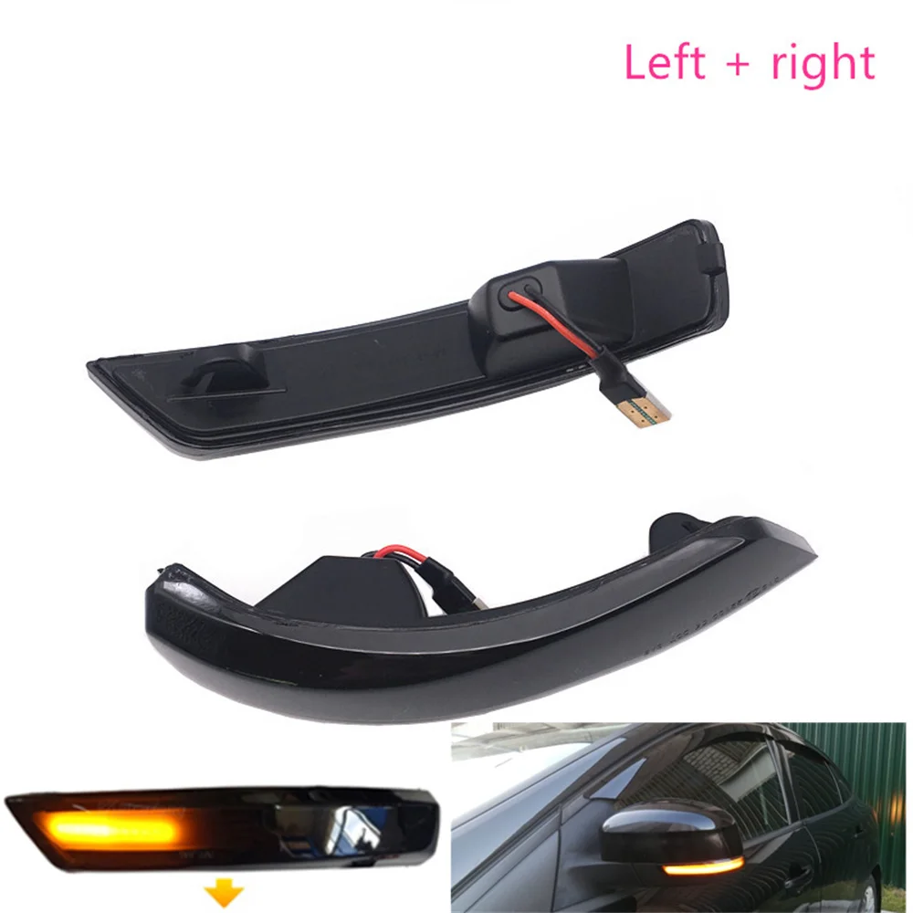 For Ford Focus2 MK2 Focus 3 MK3 3.5 For Mondeo MK4 EU Dynamic Turn Signal Light Side Mirror Indicator Sequential Blinker Lamp