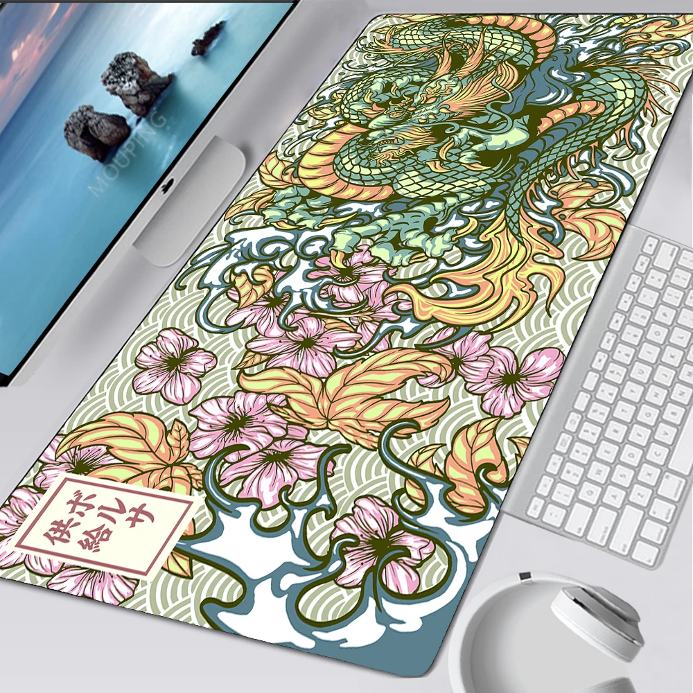 

Dragon Mousepad Gamer Laptop Computer Tables Office Accessories Art Mouse Pad Gaming Kawaii Desk Mat Desk Pad Carpet Rubber Mat