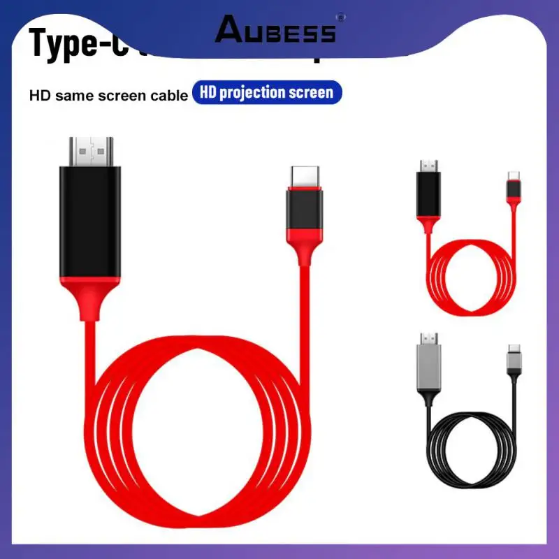 

For Macbook Samsung Galaxy S9/s8 Huawei Type C To Cable 4k Cable Adapter Video Converter Usb 3.1 Usb-c Cable
