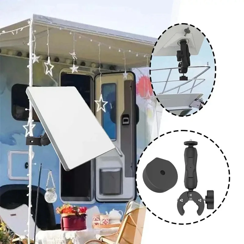 Для Starlink мини-круглый трубчатый зажим из алюминиевого сплава кронштейн для