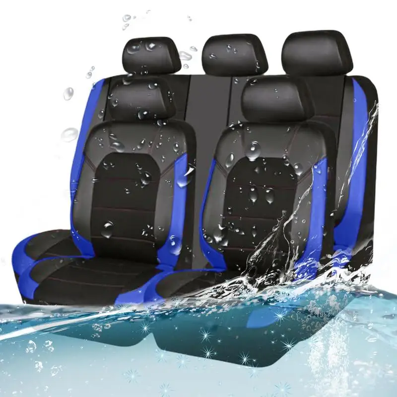 

Car Seat Protector Waterproof And Durable Vehicle Cushion Cover Protector Automotive Seat Covers For Most Cars Trucks SUVs Or