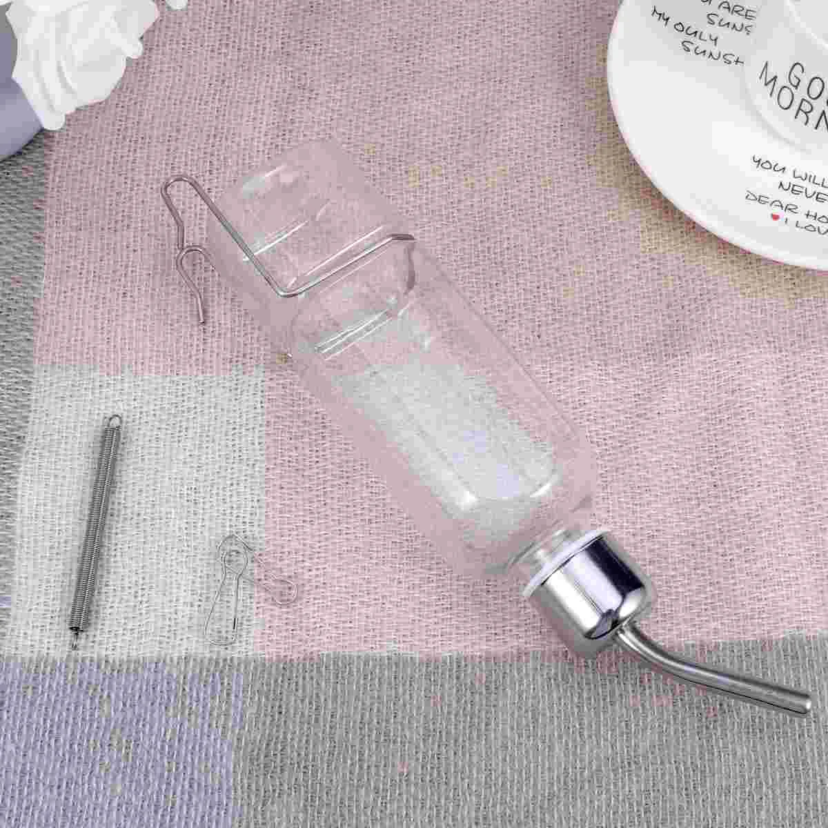 

Automatic Feeder Rabbit Waterer Water Bottle Dog Cage Pet Supplies Hanging Water Bottle Botella De Agua Para Hamster Bunny Cages