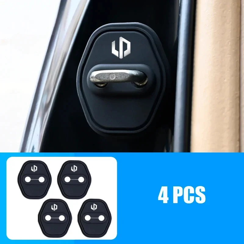 

Для Leapmotor 2023 2024 2025 автомобильный силиконовый дверной замок защитный чехол для предотвращения столкновений амортизирующая накладка аксессуары