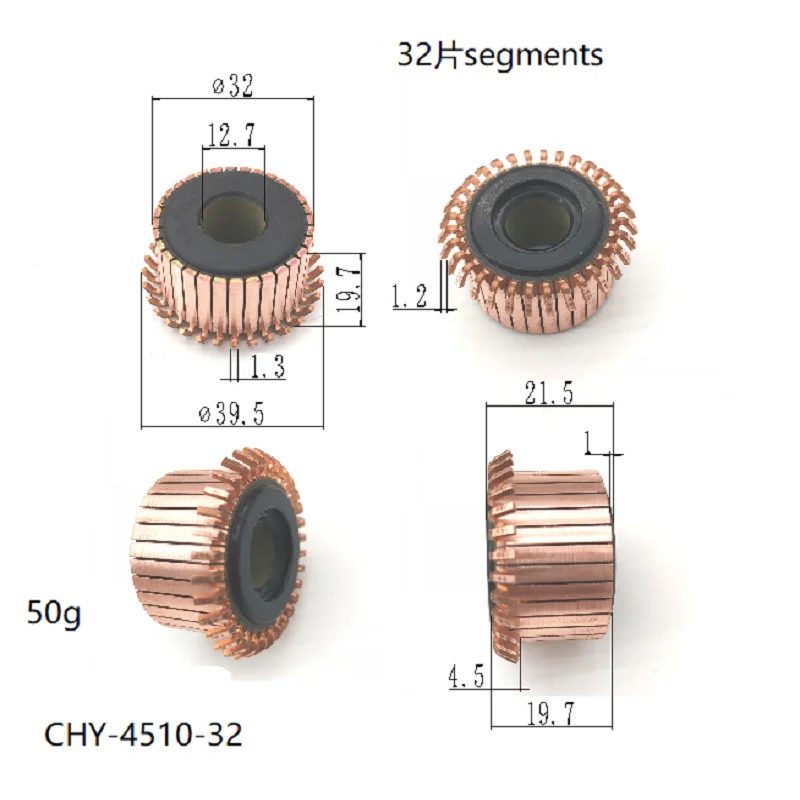 32*12 7*19 7*32P Реверс выпрямителя с медной головкой Chy-4510-32