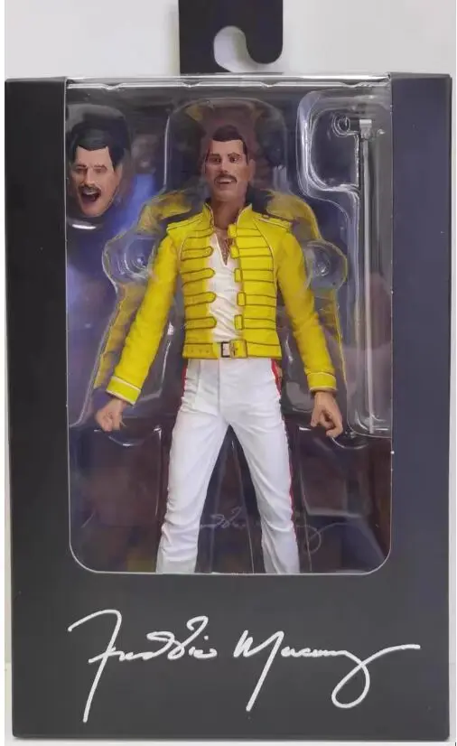 Фигурка NECA Queen/Freddie Mercury из ПВХ фигурка героя аниме игрушечная кукла