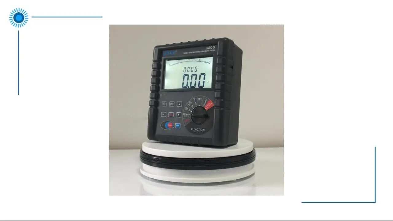 

New Product! ETCR3200 Double Clamp Earth Ground Resistance Soil Resistivity Tester Meter