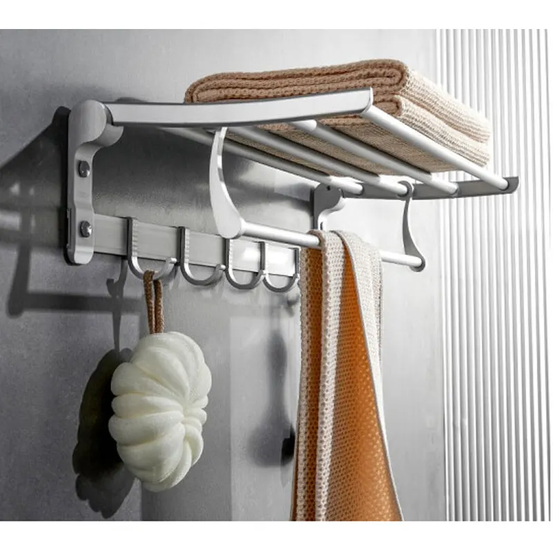 SZMJ-SN Shower caddies Bathroom rack bathroom non perforated hardware pendant towel |