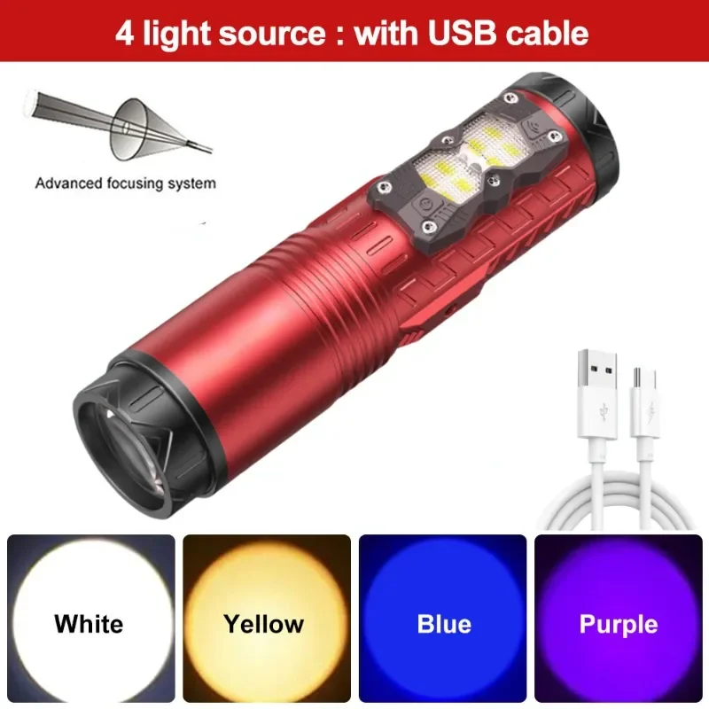 

Синий светодиодный фонарь для рыбалки и кемпинга Fishing Spotlight 10000 мАч