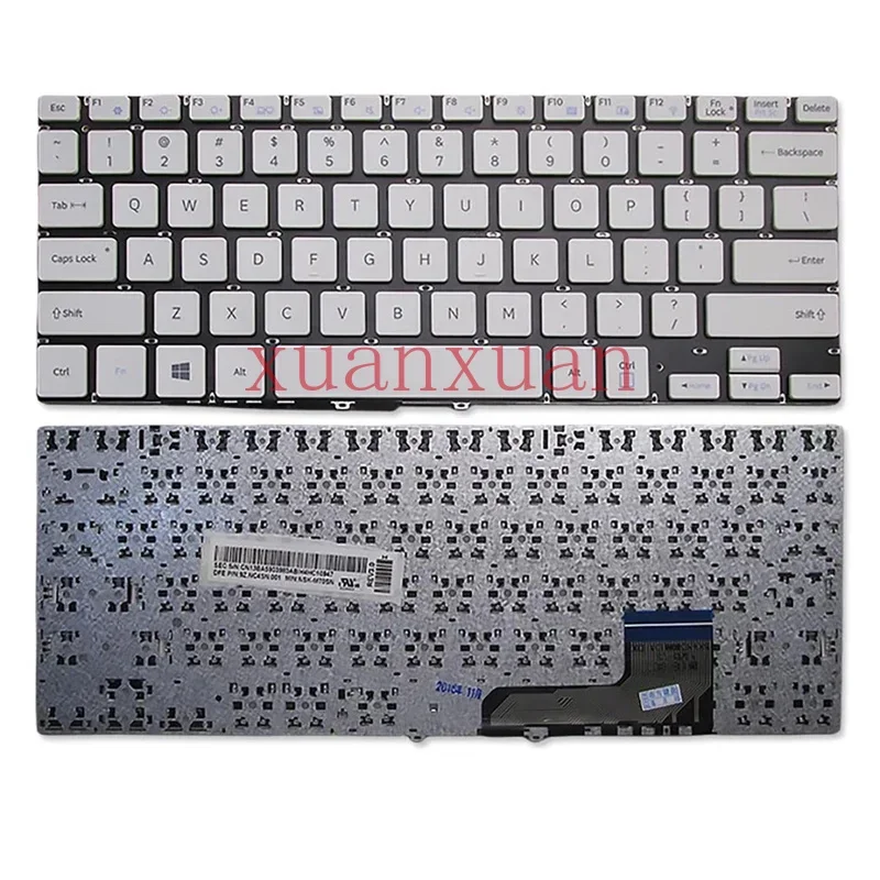Новая клавиатура для Samsung np910s3l np905s3l np905s3k np910s3k белая