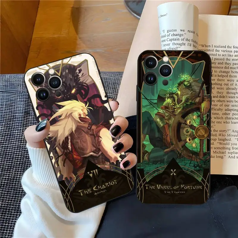 Monster Hunter World Tarot Deck Phone Case For IPhone 14 13 12 Pro Max 11 Mini Xs X 8 7 6 6s Xr Plus SE2020 Soft Fundas Cover