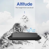 mirror hud head up display gps winshield speedometer rpm speed projector oil consumption car accessories suitable for all cars