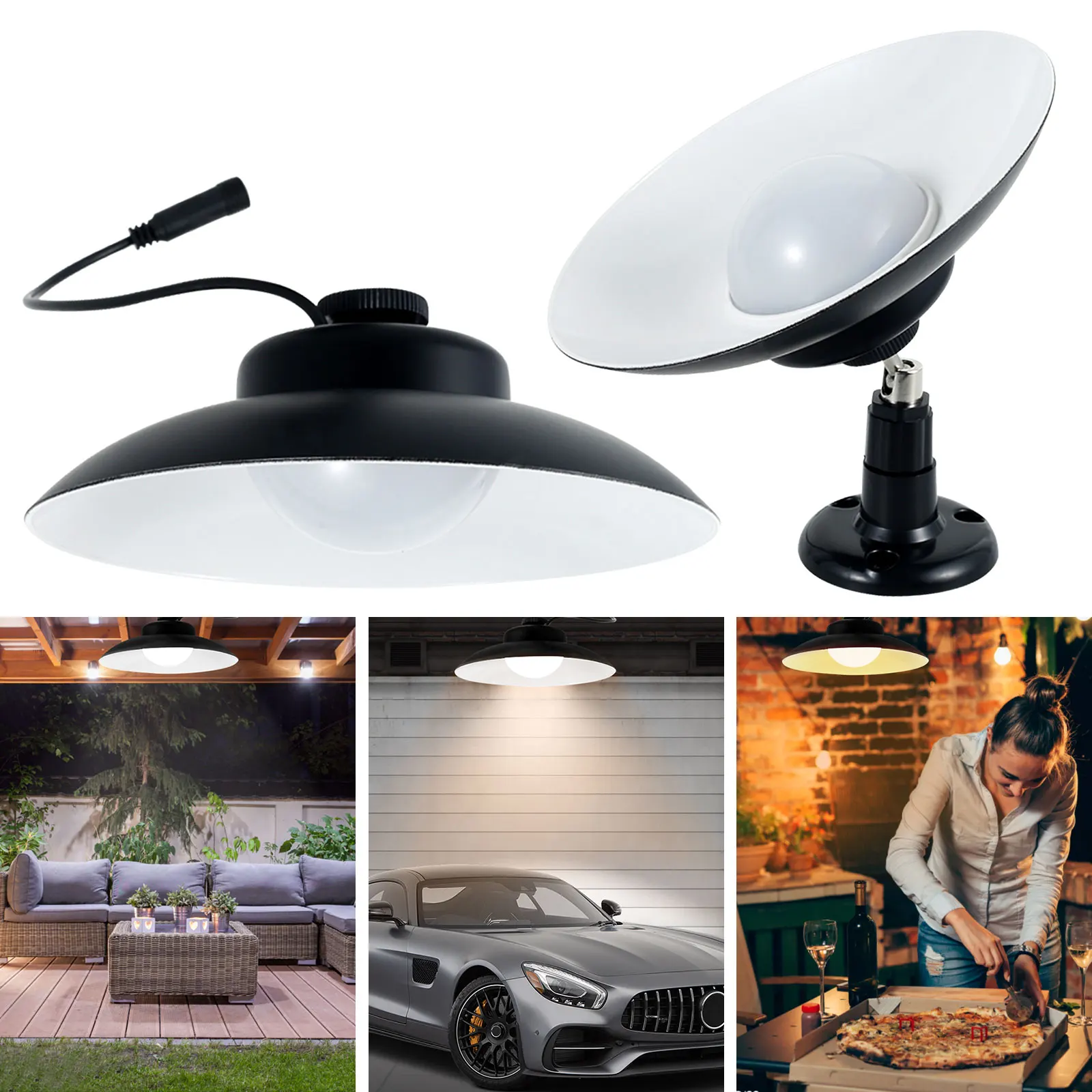 

Подвесные светильники на солнечной батарее, 30 светодиодов, 400 лм