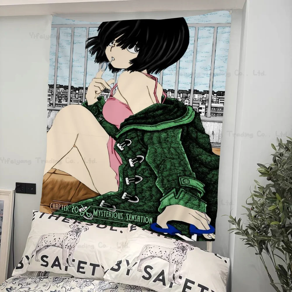 Mysterious Girlfriend X Urabe Mikoto DIY Wall Tapestry For Living Room Home Dorm Decor Art