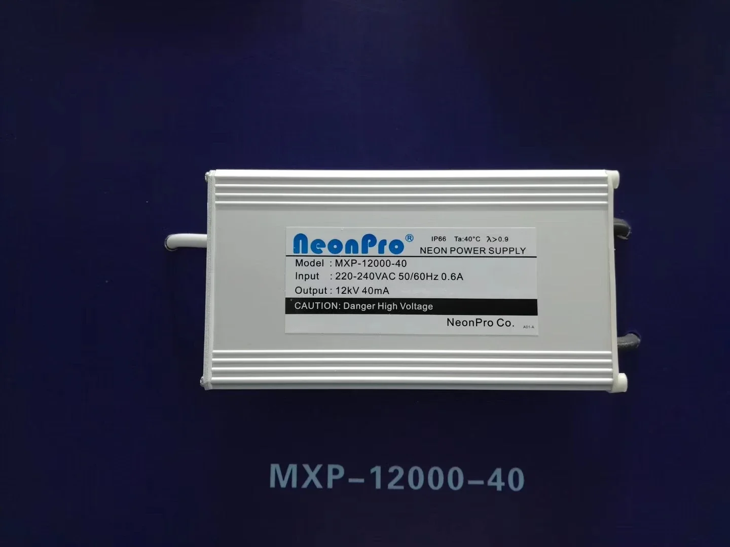 Электронный неоновый трансформатор Hongba MXP12kv15KV 40mA высокочастотный