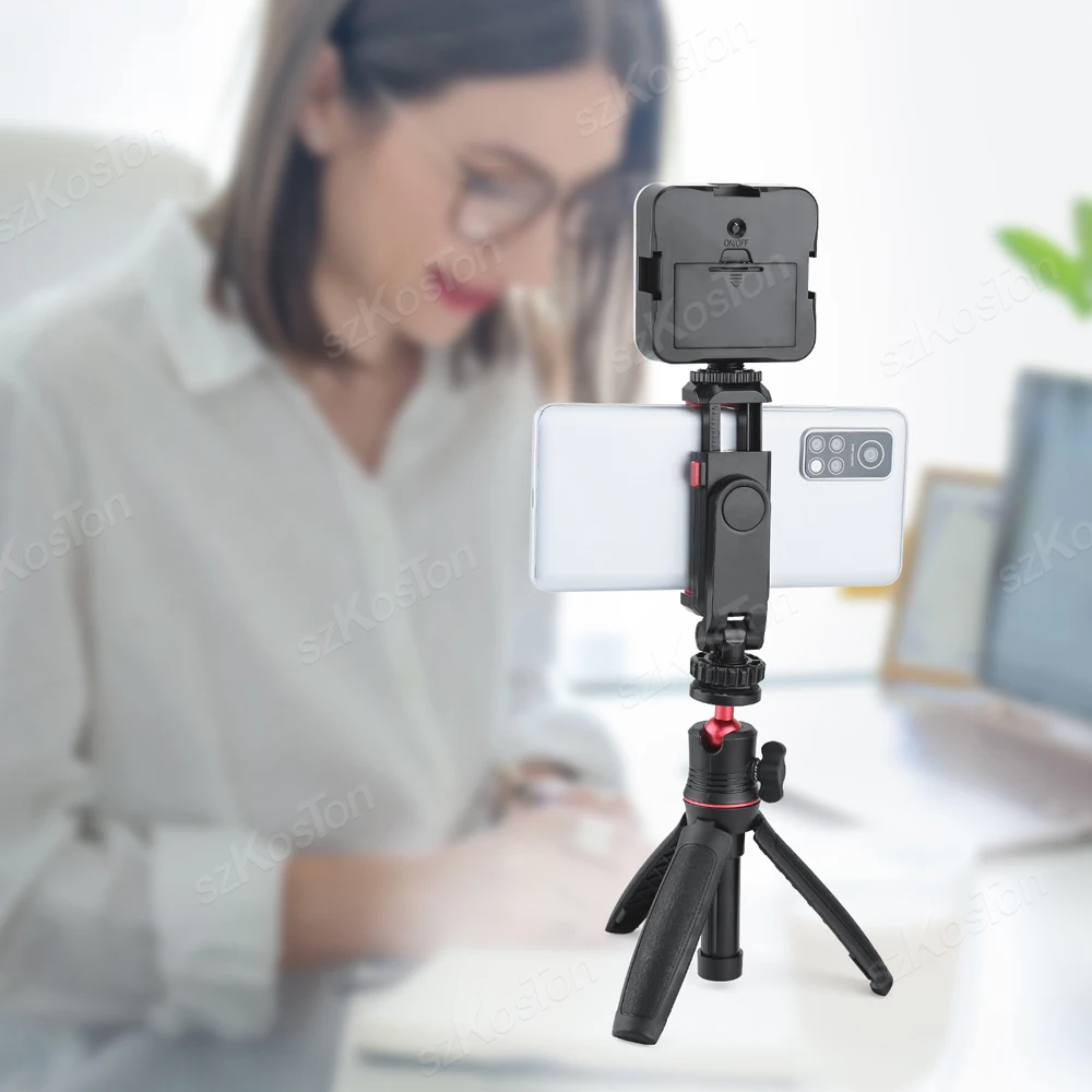 Штатив для телефона универсальный адаптер крепления смартфона с 2 регулируемыми