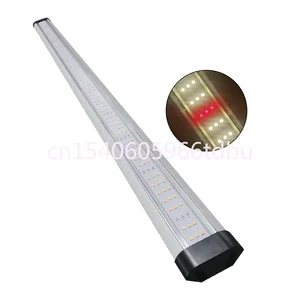 Red Dimmable Led Strips for Agricultural Greenhouses 100W Lm301b Led Grow Light Bar Horticulture Full Spectum 660 Nm