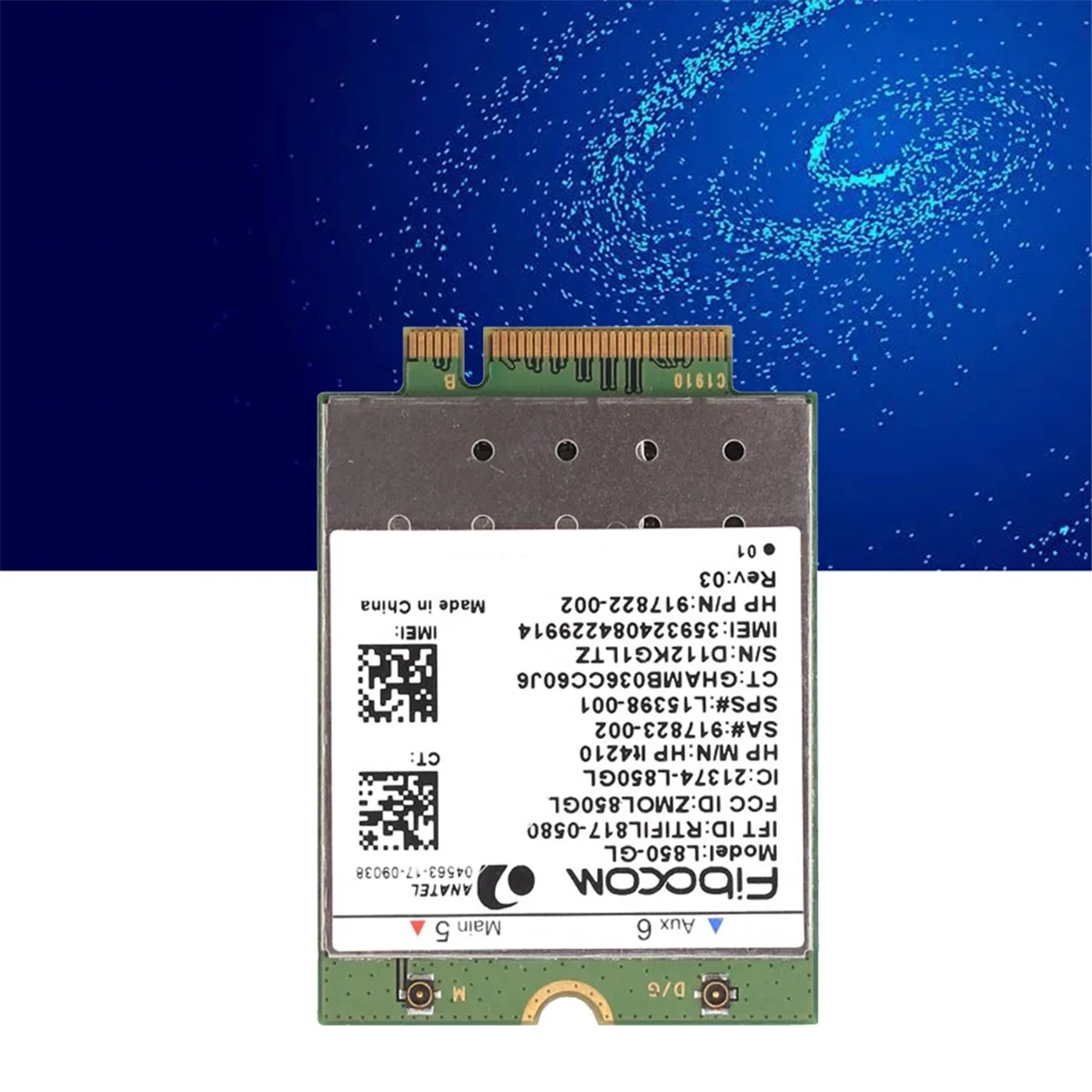 Fibocom для HP 830 840 735 745 1040 4G модуль L850-GL LT4210 XMM7360 Многофункциональный удобный