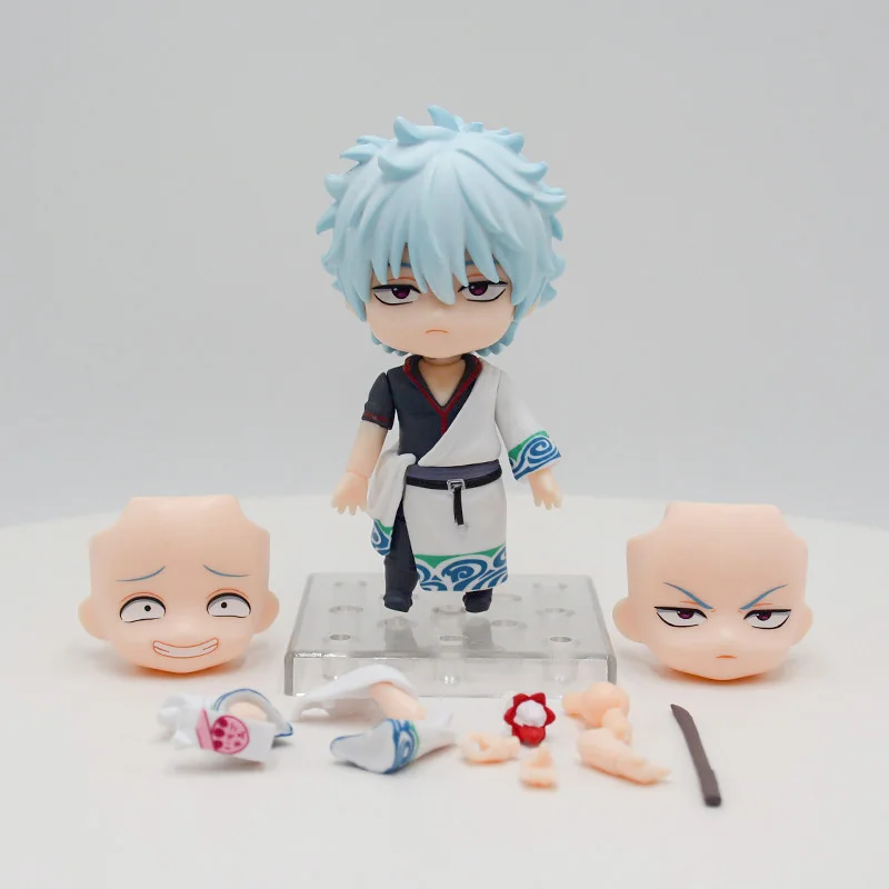 # 2458 Фигурка аниме Gintama Shimura Shinpachi # Фигурка Кагуры 2462 # Фигурка Саката Гинтоки 2420, Коллекционная модель куклы, игрушка (art.: 3920cd22ea3c0) - 3920cd22ea3c0