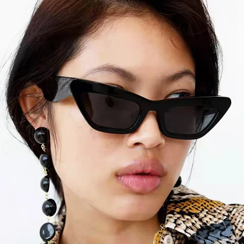 

Cat Eye Colored Designer Aesthetic Lenses Retro Steam Punk Leopard Print Trending Products 2022 Accessories Party Sunglasses