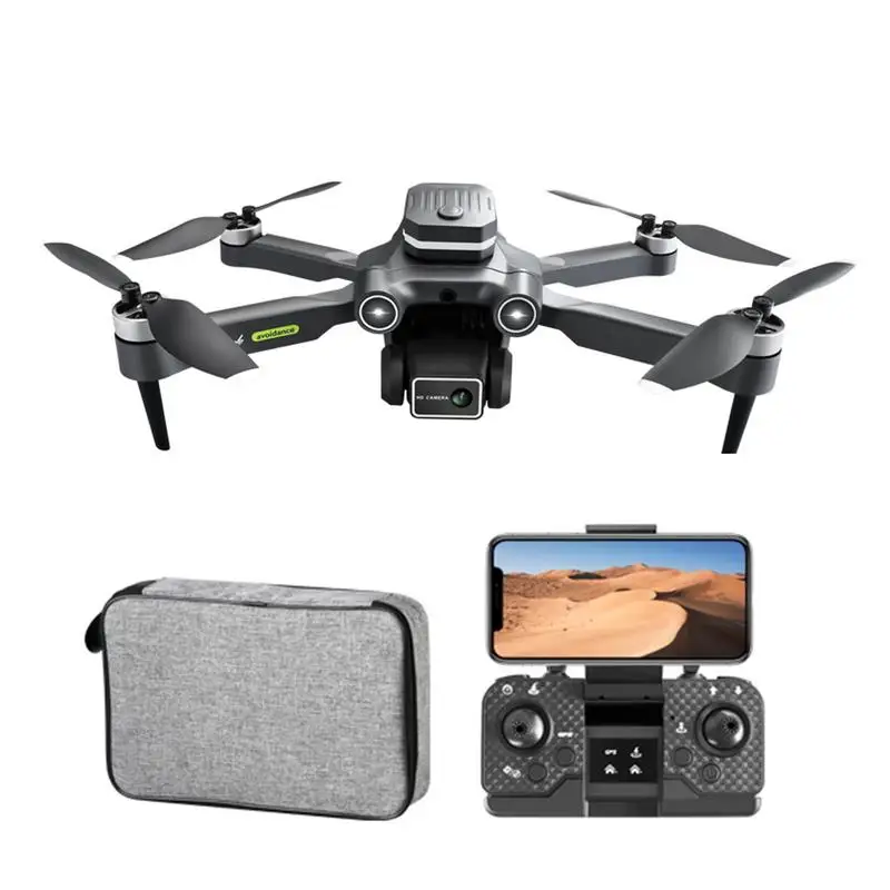 

Dual Camera Folding Drone HD Folding Aerial Photography Quadcopter 6K Adjustable Lens RC Airplane Toy For Boys Girls And Adults