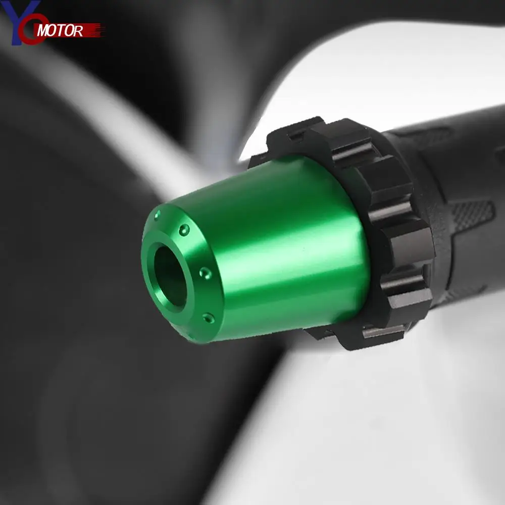 

Motorcycle Cruise Control Throttle Clamp Assist End Bar Weight For Kawasaki NINJA 650 ABS 2012-2016 NINJA 650R 2006-2011 Parts