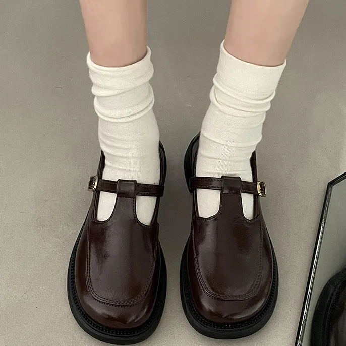 Женская повседневная обувь черная на плоской подошве модные оксфорды