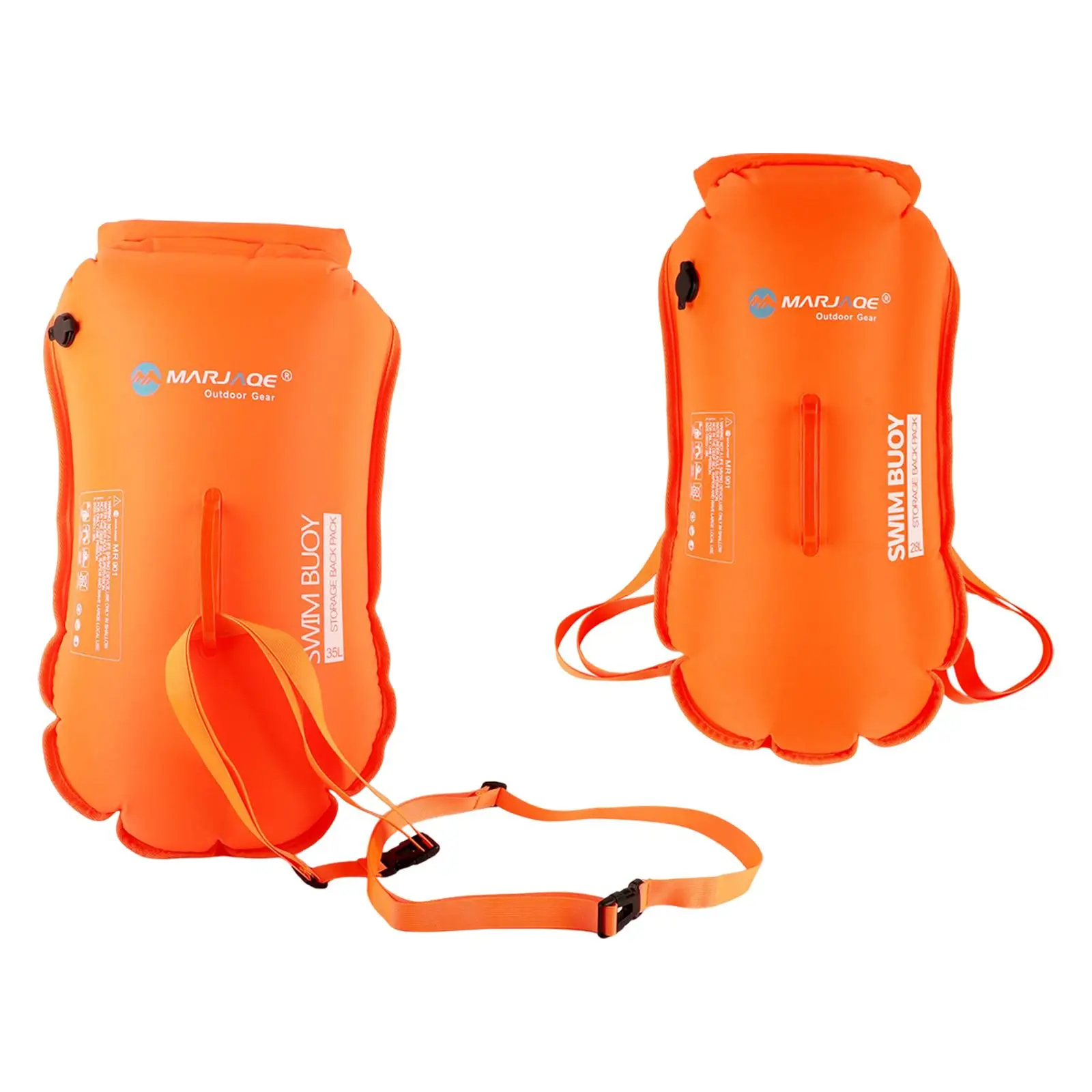 

Swim Buoy Float Waterproof Detachable Backpack for Training Kayakers