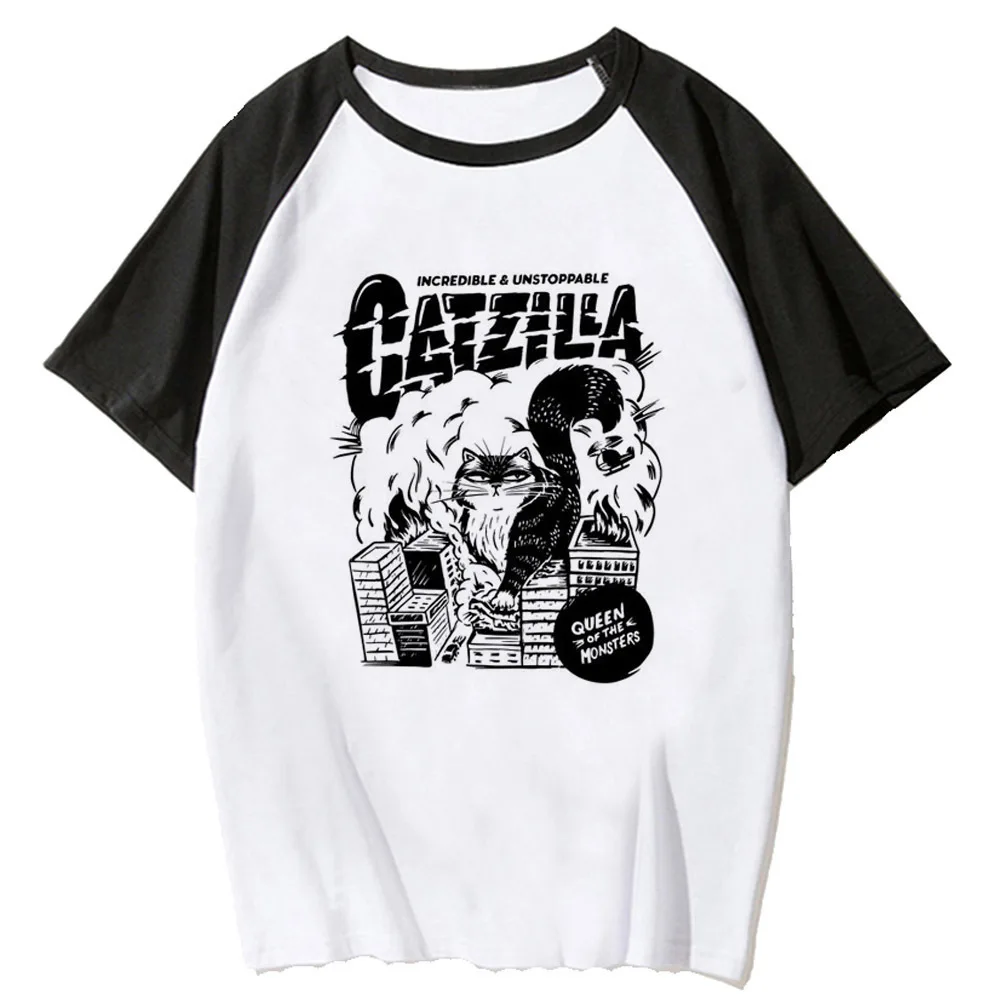 Kitten Neko Cat милая футболка для девочек и женщин гранж хип-хоп аниме винтажная